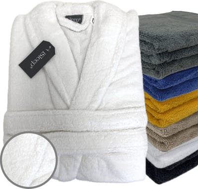 iSleep Terry Badjas - 100% Katoen - Unisex - Maat S - Wit