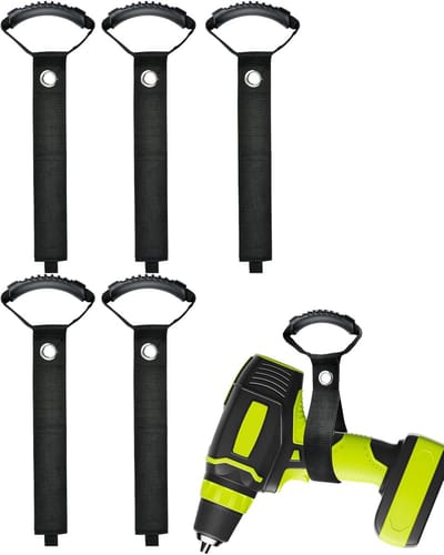 Opbergriemen - Opbergbanden Ophangsysteem - Kabel Beheer - Met Handvat - 5 Stuks XXL - Nylon
