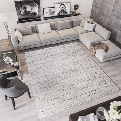 Tapiso Troya Vloerkleed Woonkamer Slaapkamer Creme Vintage Patroon Design Eyecatcher Interieur Stijlvol Woonsfeer Modern Trendy Duurzaam Hoogwaardig Tapijt Maat - 160x220