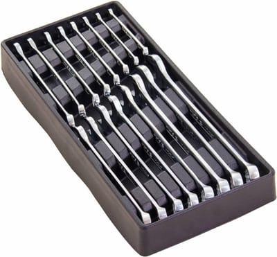 Yato Steek-ringsleutelset  - Gereedschapsmodule - 38 x 17 x 4 cm - chrome vanadium - kunstof module