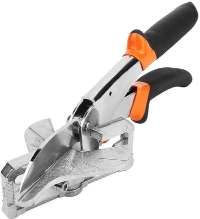 Allecto - Multi Angle Shear Scissor - Verstelbare hoekschaar - Verchroomd staal - Snelle snijkracht - Geschikt voor klussen - 100 mm meslengte