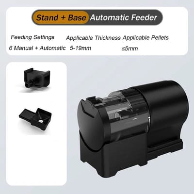 AquaTech - Automatische Voerdispenser - Met Timer - IP66 Waterdicht - Vissenvoer - Voor Aquariumeigenaren - AF100T