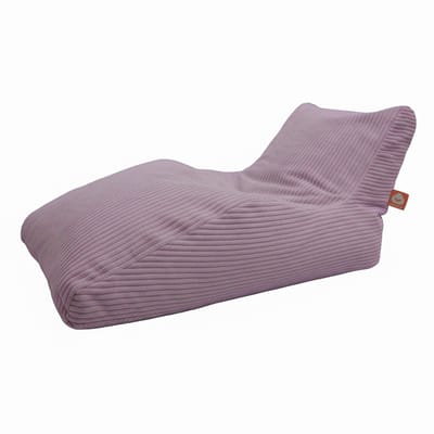 Whoober Bali XL – Lounge XL Zitzak – Paars dik ribfluweel – Comfortabel & Duurzaam