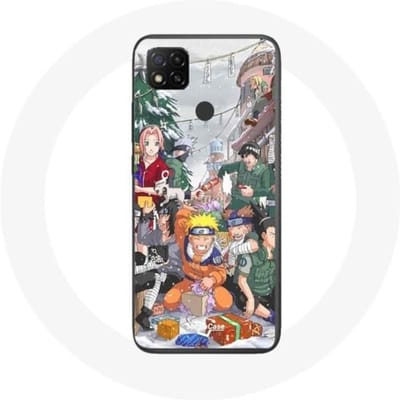 Coque pour Xiaomi Redmi 9C Naruto Christmas Day Anime Manga