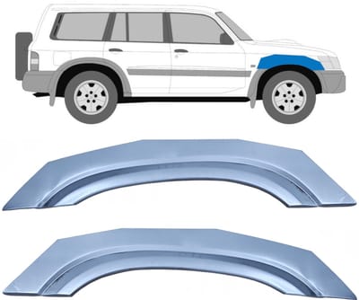 Reparatiepaneel voorspatbord voor Nissan Patrol Y61 GY61 1997-2009