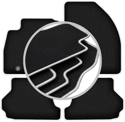 CARLUX-SILVER automatten voor: Ford Focus MK2 cabriolet (2006-2010)