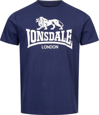 Lonsdale Classic T-shirt Oud Logo Marineblauw - Maat: XL