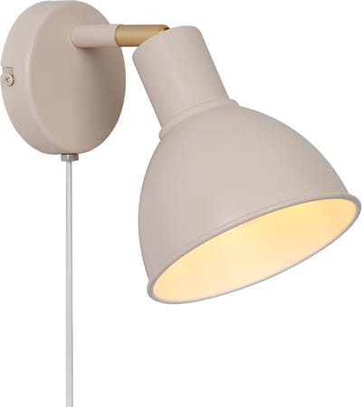 Nordlux Pop-wandlamp-E27-beige