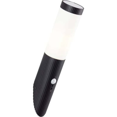 Brilliant Außenwandleuchte 40930/06 LED-buitenlamp met bewegingsmelder (wand) LED E27 20 W Zwart