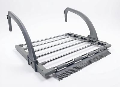 Maison Elara Opvouwbaar droogrek met verstelbare clips voor radiator of balkon