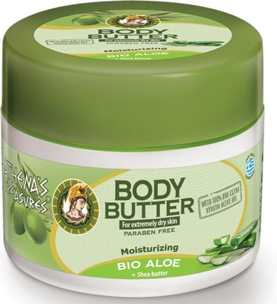 Pharmaid Athenas Treasures Moisturizer Body Butter Bio Olive Aloë Vera 200ml | Puur Natuurlijk Genot