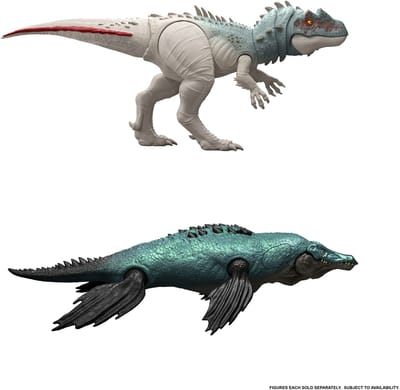 Mattel Jurassic World: Survival Action Figure Gigantic Thrashers Torvosaurus 30 cm Action Figuur