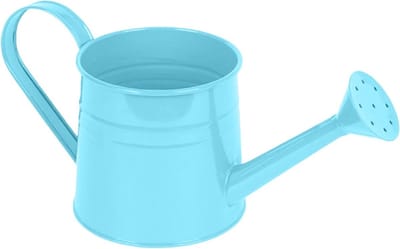 Metalen Gieter - Vintage Gietkan - Planten Water Geven - Verlengd Mondstuk - 1 Liter - Blauw