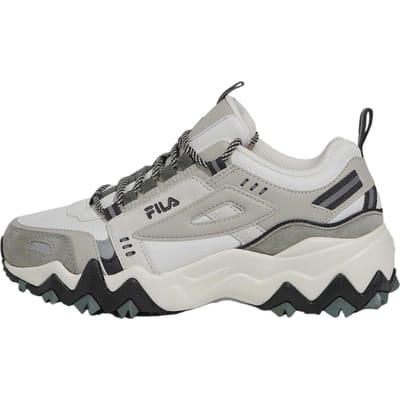 FILA TR V2 Chaussures de Sport Casual Durables Respirantes Basses Baskets Unisexe Gris Noir 1JM02571F_067 36 gray