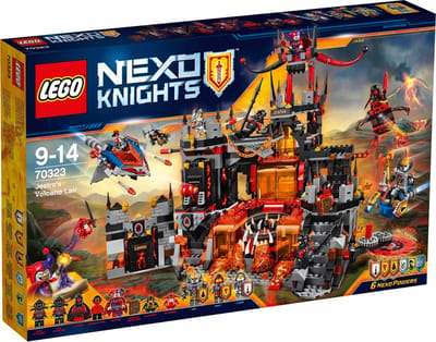 LEGO NEXO KNIGHTS Jestro's vulkaanbasis 70323
