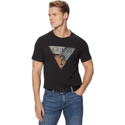 T-shirt Guess CN Triangle