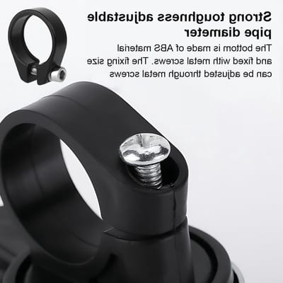 2 Pcs Bicycle Saddle Clamp - Seatpin Clip - Aluminium Bicycle Seat Clamp voor Urban Folding - Fietszadelklem (Zwart : 25.4mm)