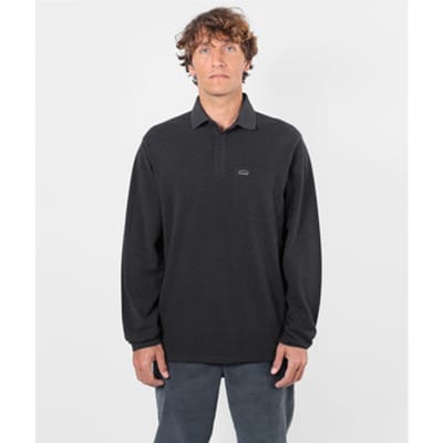 Polo Shirt Lange Mouw Oxbow Polo met lange mouwen STAPLE
