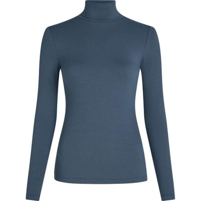 King Louie Rollneck top uni rib