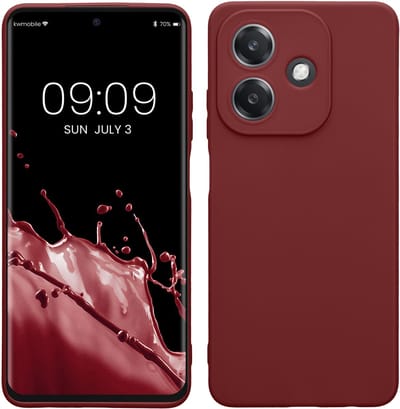 kwmobile telefoonhoesje geschikt voor Oppo A40 4G / A40M 4G - Hoesje voor smartphone - Precisie camera uitsnede - In bordeaux-violet