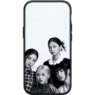 Hoesje voor iPhone 15 14 Xiaomi Redmi Note 13 12 11 Pro Max X 8 7 9 XR Samsung Galaxy S24 S23 A05 OPPO A15 Huawei Rose Jennie Zwart Roze Lisa Jisoo Hoesje for OPPO A77S ceilkleur
