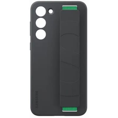 Samsung Silicone Grip Cover - geschikt voor Samsung Galaxy S23 Plus - Zwart