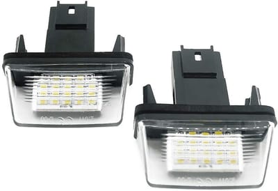 Kentekenverlichting Lamp - Registratie Plaat - Auto Verlichting - Waterdicht Ontwerp - 12 Volt - Wit