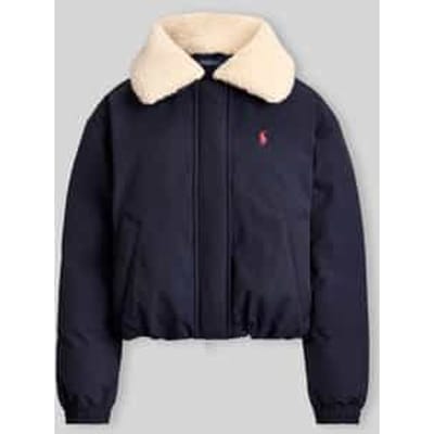 Regular fit bomberjack met teddy kraag
