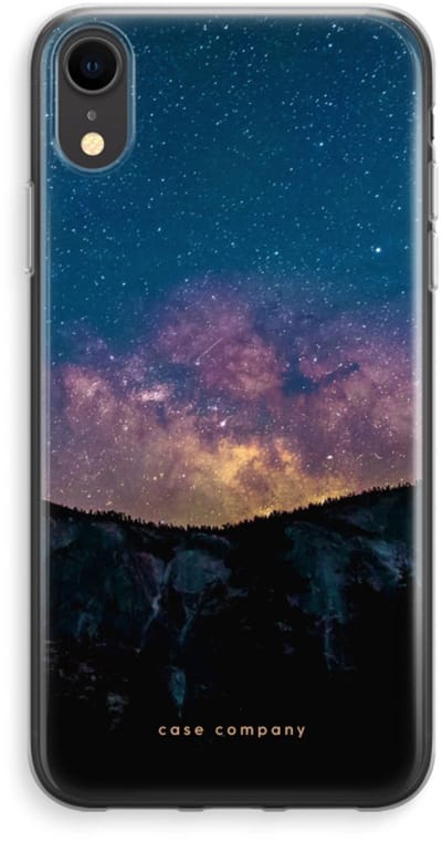 Case Company® - Hoesje geschikt voor iPhone XR hoesje - Travel to space - Soft Cover Telefoonhoesje - Bescherming aan alle Kanten en Schermrand