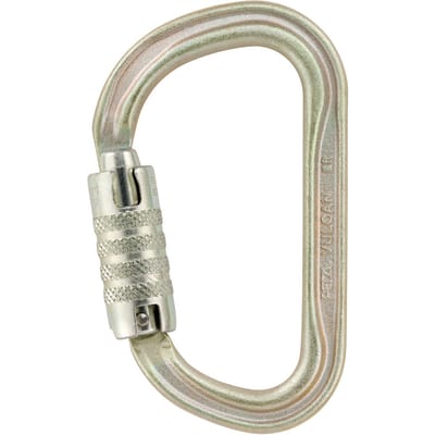 PETZL VULCAN TRIACT-LOCK GOLD – High-strength asymmetrische karabiner 45 KN (Internationale versie)