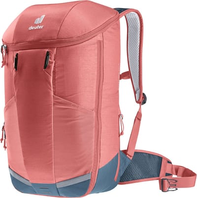 deuter Vrije tijd rugzak Rugzak met laptopvak Rotsoord 25 + 5 Redwood - Ink Donkerrood