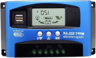 Zonnepaneel Laadregelaar - Batterij Regulator - Energie Beheer - MPPT Technologie - 100A - Zwart