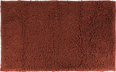 Tendance Badmat microfiber - hoogpolig - koper - 50x80 cm - absorberend - badkamer - antislip