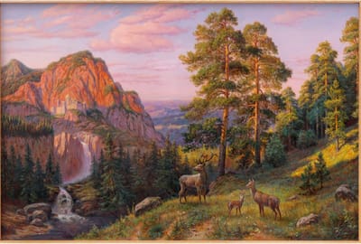 Artibalta Diamond Painting In the clearing 60x40 cm Vierkante steentjes
