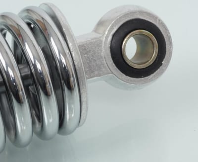 achterschokdemper tnt voor motor tnt city dax verchroomd / tussen as 335mm nieuw