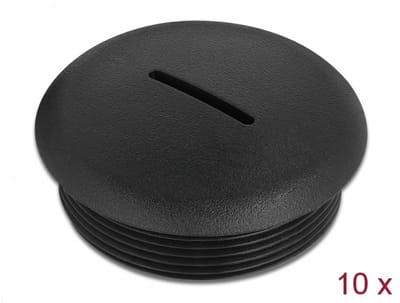 Delock Sealing Plug M40 x 1.5 black 10 pieces