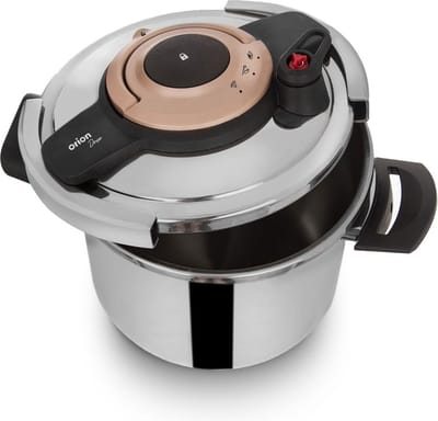 Snelkookpan Edelstaal met Automatische Vergrendeling 7 l - Pressure Cooker