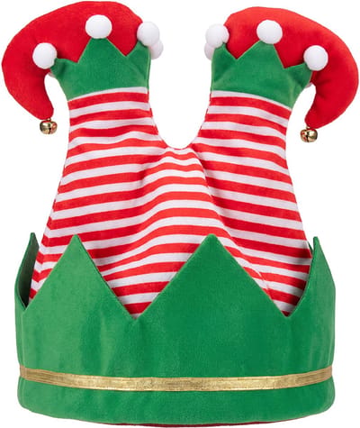 Clayre & Eef Kerstdecoratie Elfenbenen Rood Kunststof