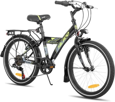 Kinderfiets - Jongens Meisjesfiets - Leren Fietsen - Dubbele Remmen - 16 18 20 inch - Zwart Wit