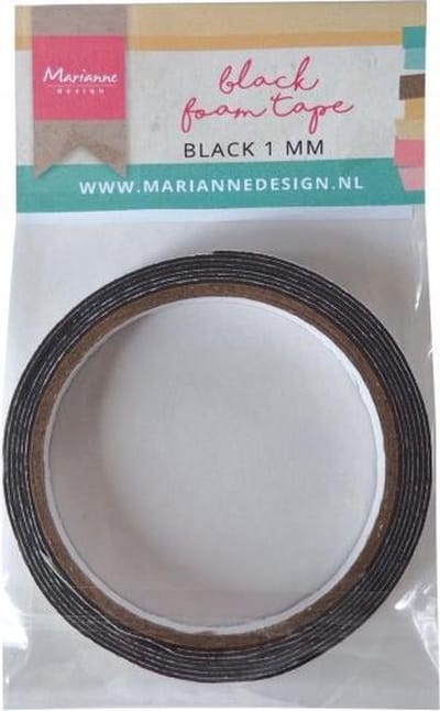Marianne Design • Black foam tape 1mm