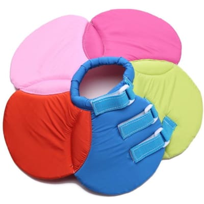 Collier pour chat Colliers de protection pour animaux de compagnie pour chiens chats Protection cicatrisation des plaies Collier élisabéthain Animal de compagnie chat Cercle de récupération anti-morsure M multicolore