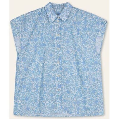 Oilily Banana Blouse- maat34 Brunnera Blauw