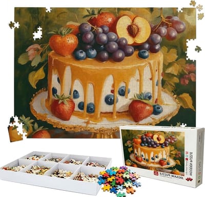 Houten Puzzel - Legpuzzel Volwassenen - Ontspanning Thuis - Perfecte Vertanding - 156x105cm - Kleurrijk