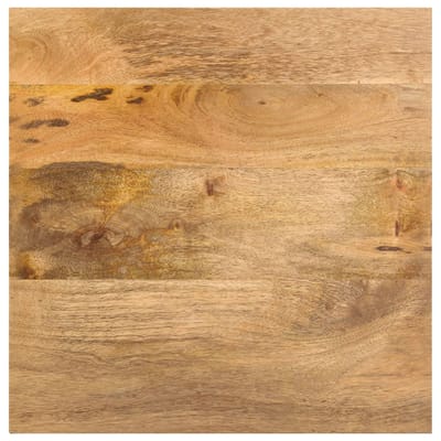 vidaXL - Bijzettafel - 43x43x40 - cm - massief - mangohout