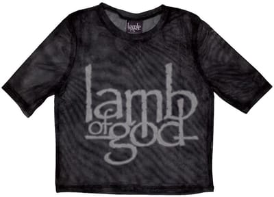 Lamb Of God - Logo Crop top - XXS - Zwart