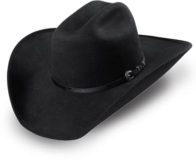 Western hoed Jasper 100% polyester met linnen binnenvoering waterafstotend Stars&Stripes maat 54
