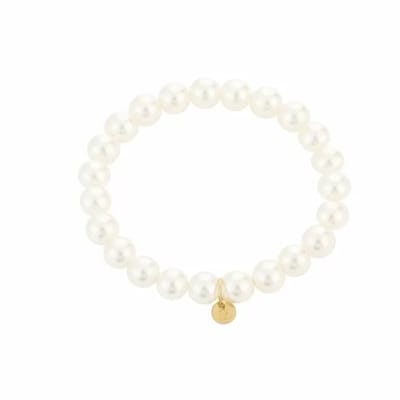 Bijoutheek Armband (Sieraad) Parels Wit