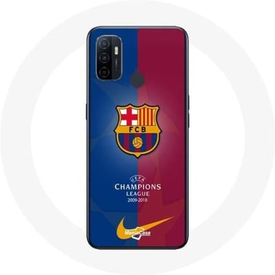 Oppo A53 hoesje Barcelona voetbalclub FCB