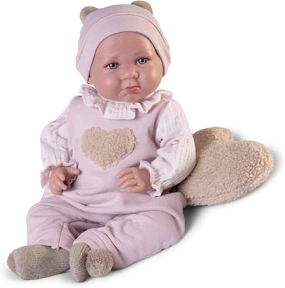 Baby Pop - Realistische Pop - Liefdevol Spelen - Echt Gewicht - 42 cm - Vlees