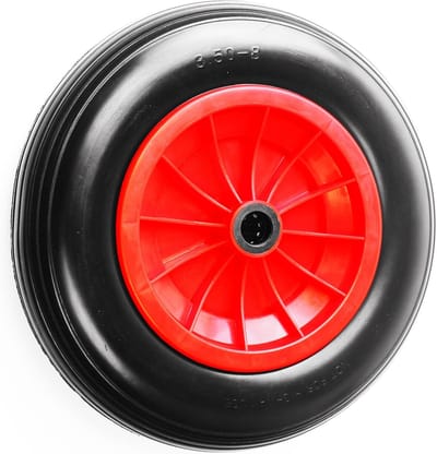 Massief Schuimwiel 14 inch (3.50-8) voor Kruiwagen en Steekwagen – Lekvrij en Inclusief Lager